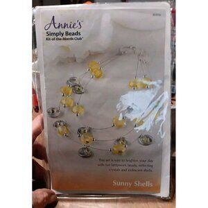 Annie's Simply Beads Sunny‎ Shells Kit-of-the-Month NIP BD056 Full Instructions